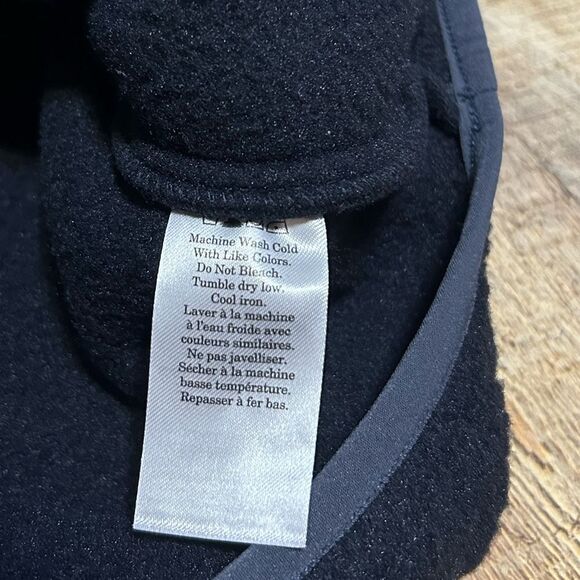 Everlane the renew fleece pullover Navy large - Picture 12 of 13